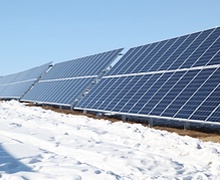 Монголын анхны нарны цахилгаан станц ажиллаж эхэллээ 