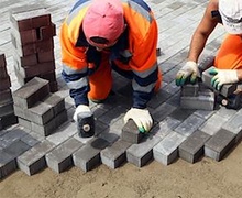 Явган замын хавтан суулгах технологи