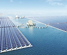 Нарны эрчим хүчний хамгийн том хөвөгч станцыг Хятадад байгууллаа