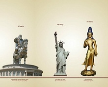 Дэлхийн хамгийн өндөр суварга Монголд сүндэрлэнэ