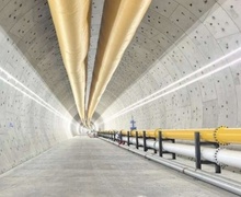 Хятадад Хөх мөрний доогуур 14 км гаруй төмөр замын усан доорх хонгилыг ухаж дуусгалаа