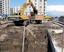 МОНКОН КОНСРАКШН ХХК-ийн “МАНДАЛА” хотхоны барилгын суурийн инженерчлэлийн ажил