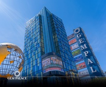 "Gem palace" оффис, үйлчилгээний төвийн барилга шилэн фасадын угсралтын гүйцэтгэл.