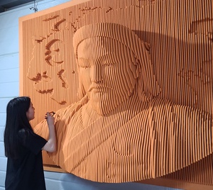 Дуу тусгаарлах 3D товгор акустик хана, тааз