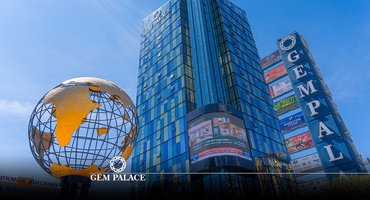 "Gem palace" оффис, үйлчилгээний төвийн барилга шилэн фасадын угсралтын гүйцэтгэл.