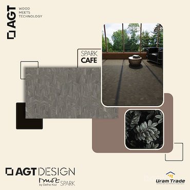 AGT - DESIGN by DEFNE KOZ серийн SPARK CAFE ламинатан шал. 12мм