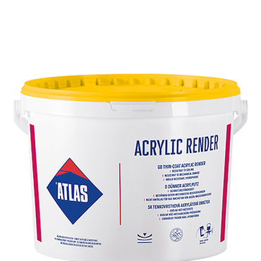 Atlas ACRYLIC RENDER Чулуутай шавардлага - Акрилийн төрөл буюу шууд хэрэглэхэд бэлэн /3мм чулуутай/