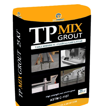 Төмөр карказан барилгын анкорын хүчитгэл - TPMix GROUT C60