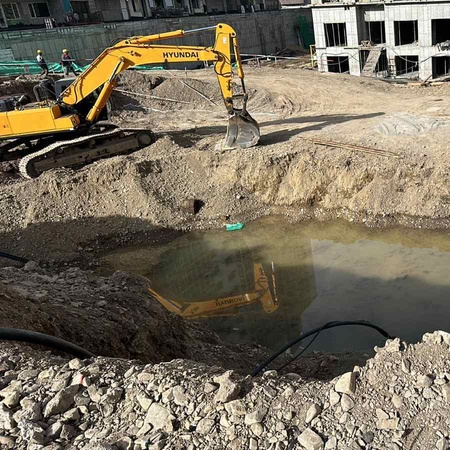 Хөрсний ус зайлуулах ажил