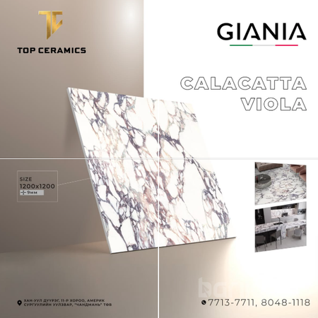 GIANIA - CALACATTA VIOLA