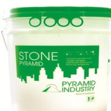 Pyramid stone spray