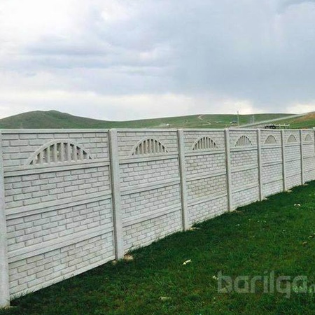Төмөр бетон хашаа