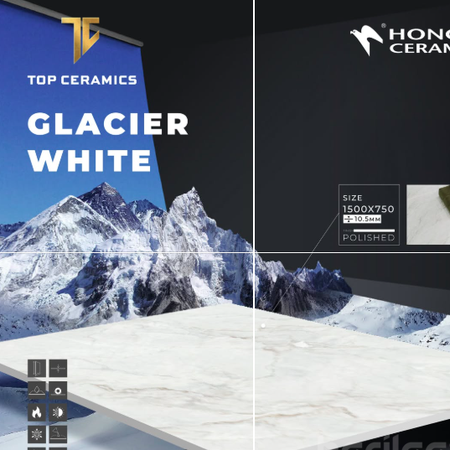 HONGYU - GLACIER WHITE
