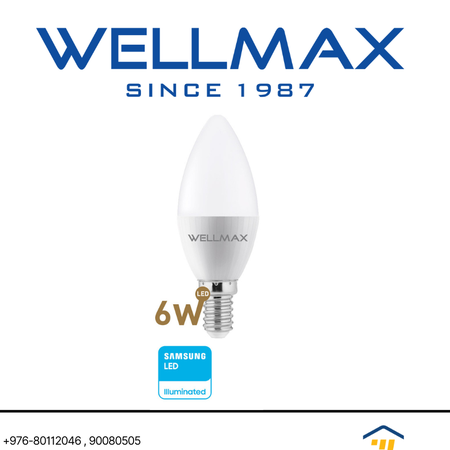 WELLMAX - CANDLE серийн LED чийдэн 6w 