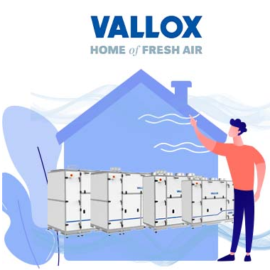 Vallox Европын номер 1 агааржуулалтын систем.