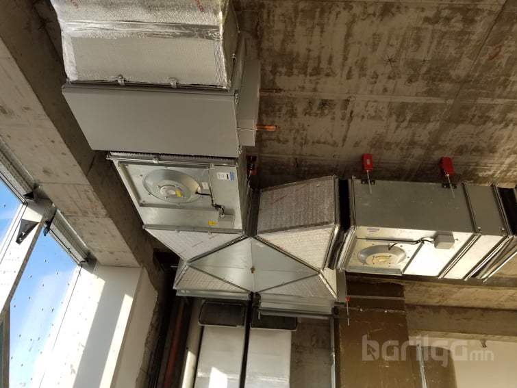 Чингис хааны музейн Агааржуулалтын тоног төхөөрөмжийн угсралт холболтын ...