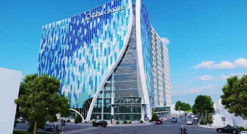 "Gem Castle" Дизайн, зураг төсөл, материал нийлүүлэлт, шилэн болон метал фасадын угсралтын гүйцэтгэл