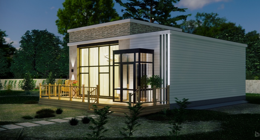 Эрчим хүчний хэмнэлттэй 74 м2 жишиг амины орон сууц төлөвлөлт 