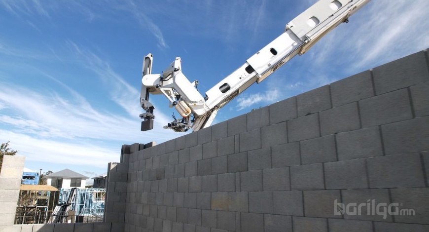 Барилгын роботын шинэ үе