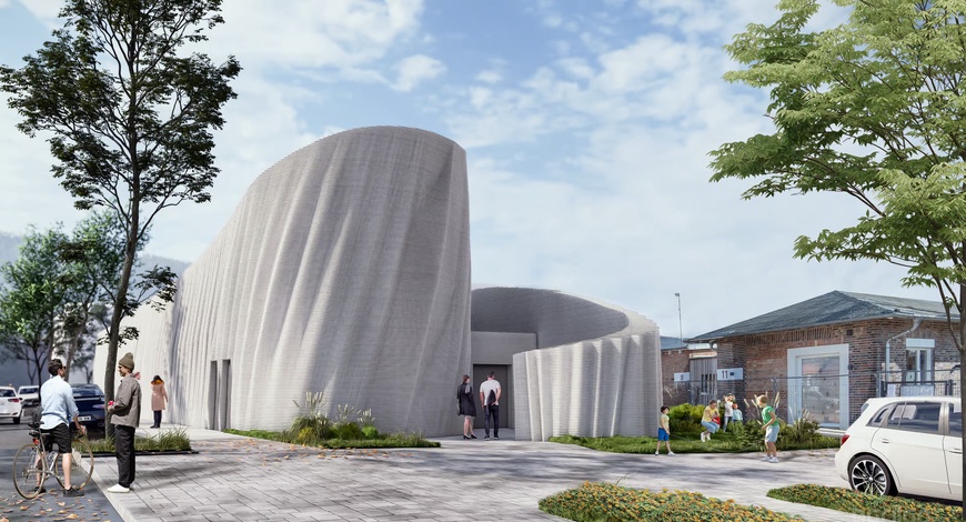 Европын хамгийн том 3D хэвлэлттэй барилга