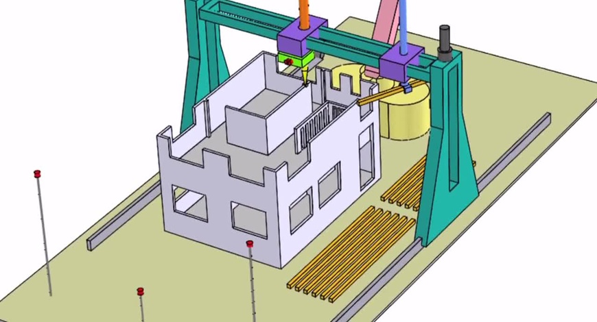 3D хэвлэх машинаар өдөрт 10 байшин барьж байна