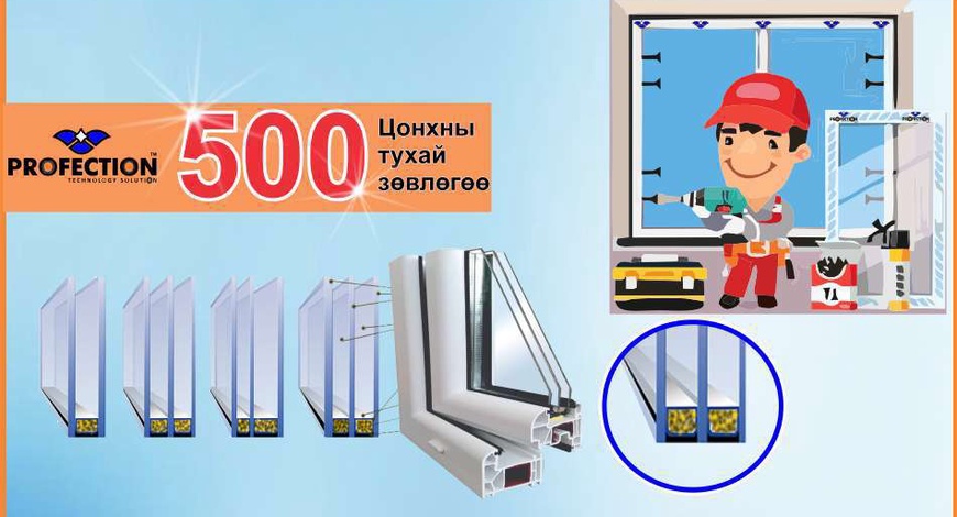 PROFECTION зөвлөж байна. №5. Цонх яагаад цантдаг вэ ?