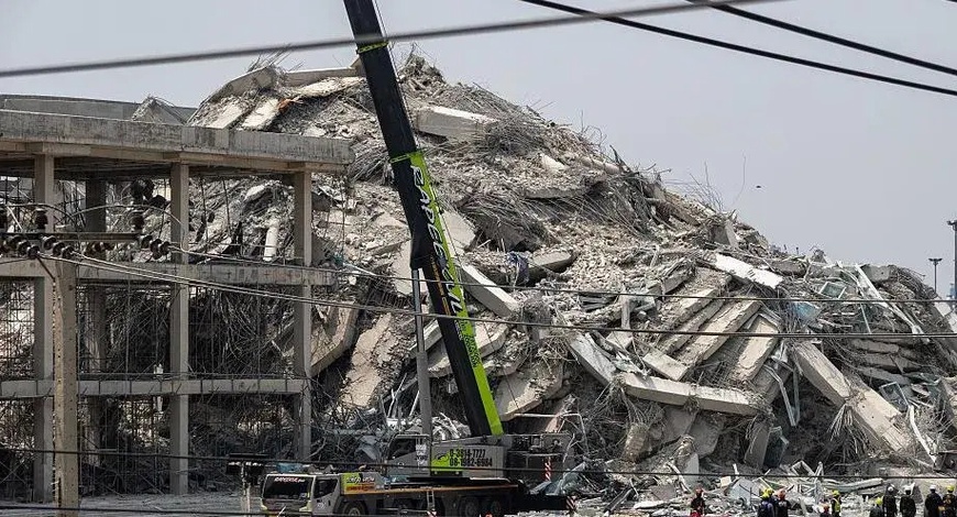 Тайландын шүүх, нурсан өндөр барилгатай холбоотой 17 хүний баривчлах шийдвэр гаргалаа