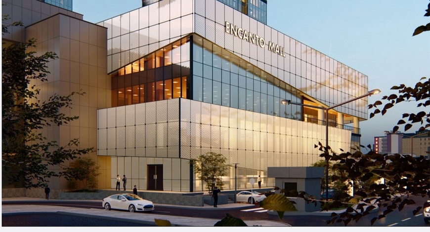 Encanto Centro 2024-2025 Шилэн фасад, Хөнгөн цагаан хавтан, чулуун фасад нийлүүлэлт, ажил гүйцэтгэл